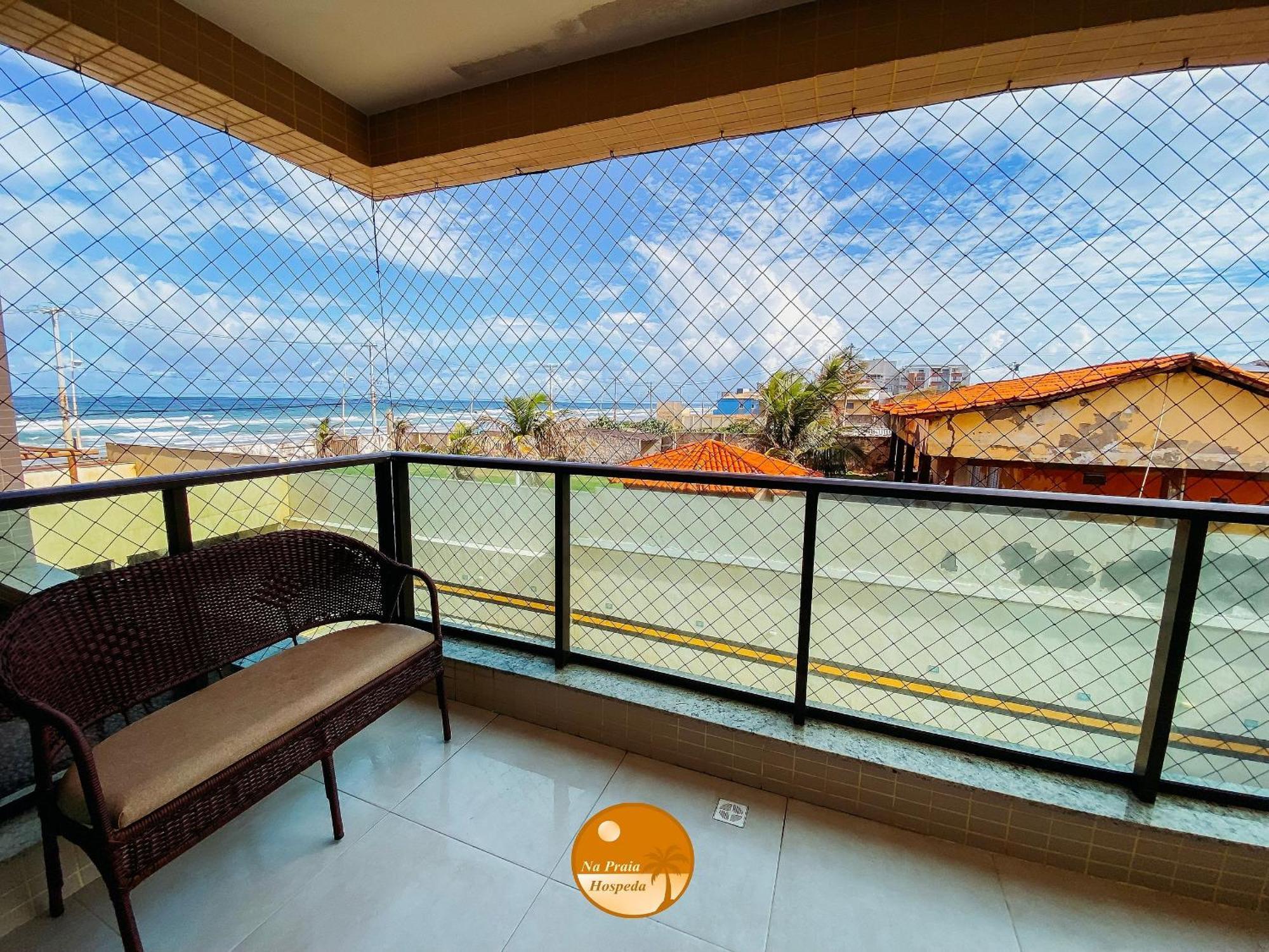 Pe Na Areia, Piscina Borda Infinita, Vaga De Garagem, Portaria 24 Hs Lägenhet Salvador Rum bild