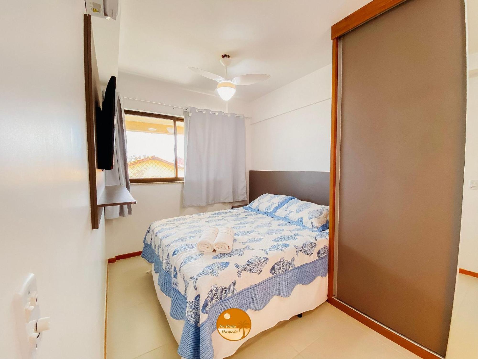 Pe Na Areia, Piscina Borda Infinita, Vaga De Garagem, Portaria 24 Hs Lägenhet Salvador Rum bild